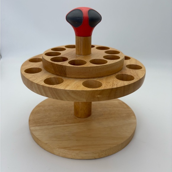 Kraft Edgers Rotating Wooden Scissor Holder/Rack - Picture 2 of 7